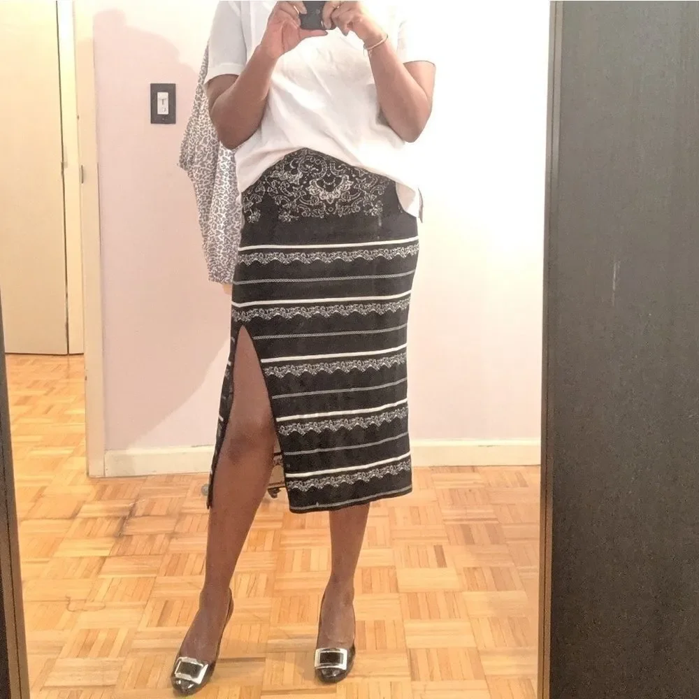 Free People Midi Skirt